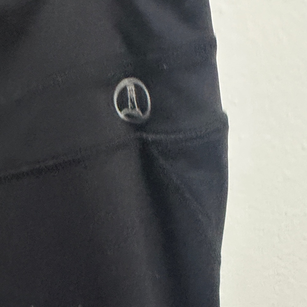 Lands' End Black Activewear Pants - Picture 3 of 5